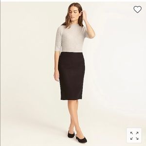 J Crew Super 120s Pencil Skirt